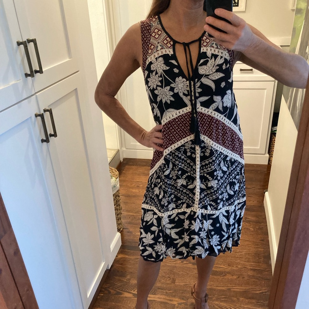 Anthropologie Floreat embroidered dress